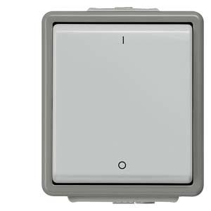 Siemens Siemens Dig Industr. Aufputz IP44 Ausschalter 2-polig I/O Symbol 5TA4702