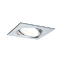 PAULMANN LED-Einbaustrahler 6,5W 1LED weiß 934.55 alu 2700K 470lm alu matt Aluminium IP23