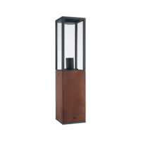 PAULMANN Pollerleuchte HV60W IP44 E27 br Timba 946.76 Holz Gl_tr