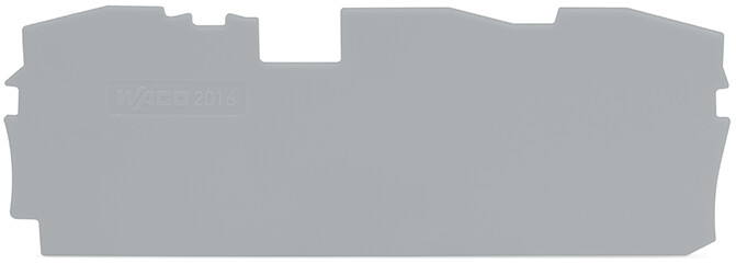 WAGO GmbH &amp; Co. KG Abschluss-u Zwischenplatte 1mm dick 2016-1391