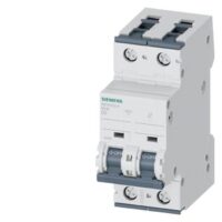 Siemens Dig Industr. Leitungsschutzschalter 2-polig, D, 2A 5SY4202-8