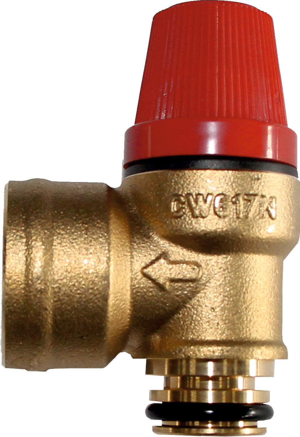 WOLF Sicherheitsventil inklusive O-Ring für CGU/CGG-2(K)
