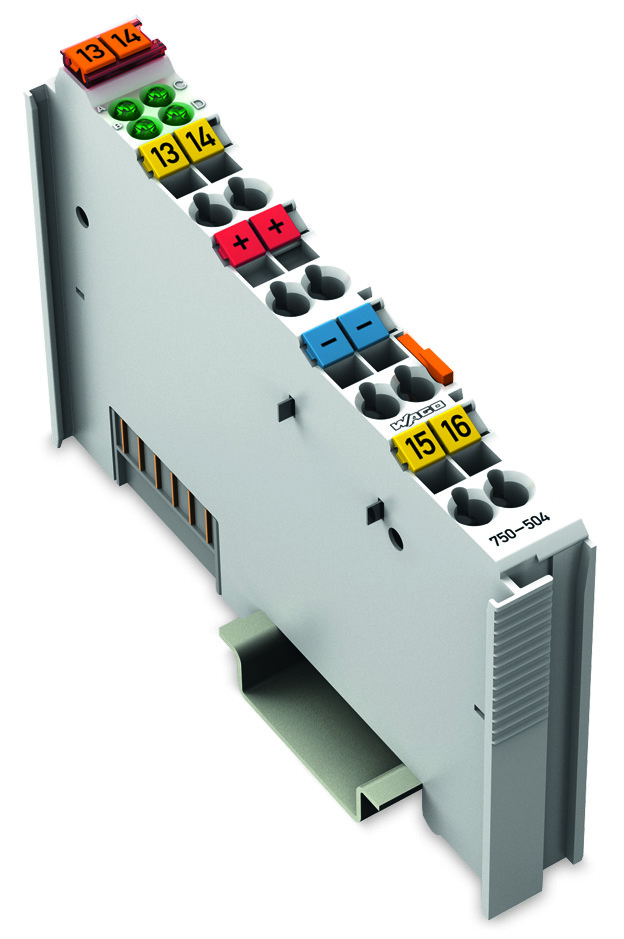 WAGO GmbH &amp; Co. KG Digitale Ausgangsklemme 4DO 24VDC 0.5A 750-504