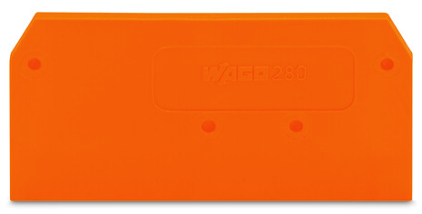 WAGO GmbH &amp; Co. KG Abschlußplatte 2,5mm orange 280-309