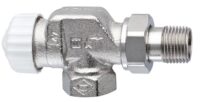 Thermostat-Ventilunterteil V-exact II, Axialform, DN 15