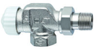 Thermostat-Ventilunterteil V-exact II, Axialform, DN 10