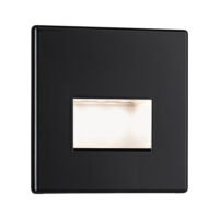 PAULMANN LED-Orientierungsleuchte 1,4W Edge Quadro 930.94 2700K 50lm schwarz Konverter