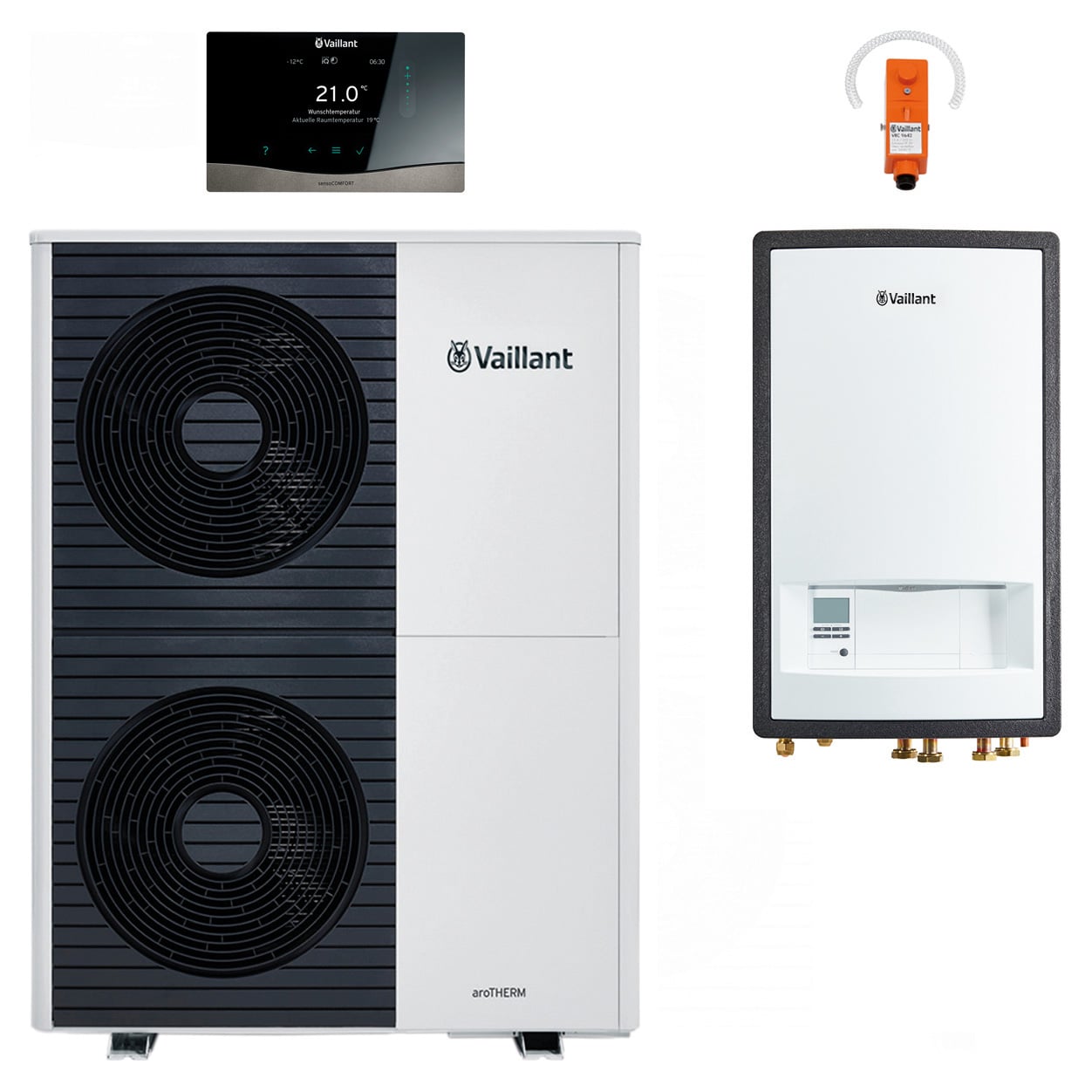 VAILLANT Paket 4.0104 aroTHERM Split VWL 105/5 AS S2 mit sensoCOMFORT