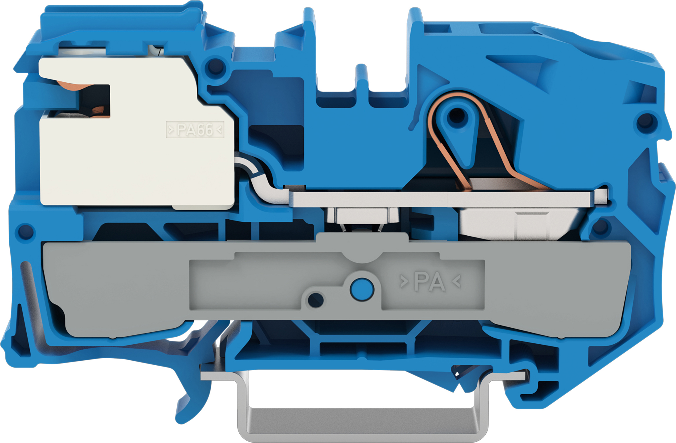 WAGO GmbH &amp; Co. KG Trennklemme 1-Leiter-N, TS 35 2016-7114