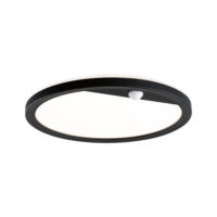 PAULMANN LED-Deckenanbauleuchte 15,5W schwarz Lamina 946.64 3000K 1200lm Konverter