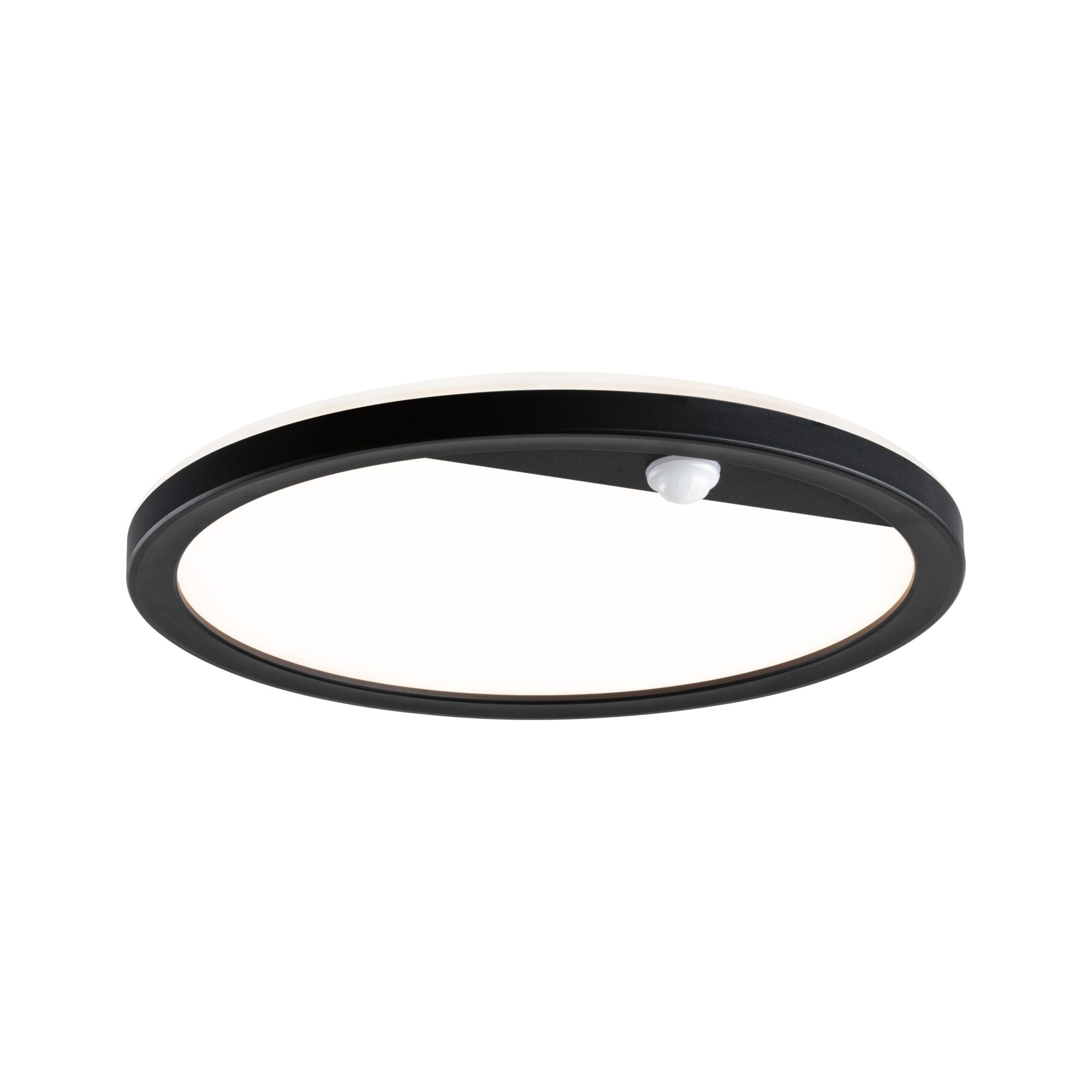 Paulmann PAULMANN LED-Deckenanbauleuchte 15,5W schwarz Lamina 946.64 3000K 1200lm Konverter