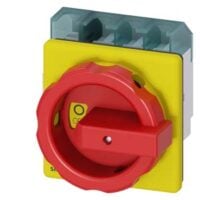 Siemens Dig Industr. Haupt-/Not-Aus-Schalter 4p. 63A 22kW/400V 3LD2504-1TL53