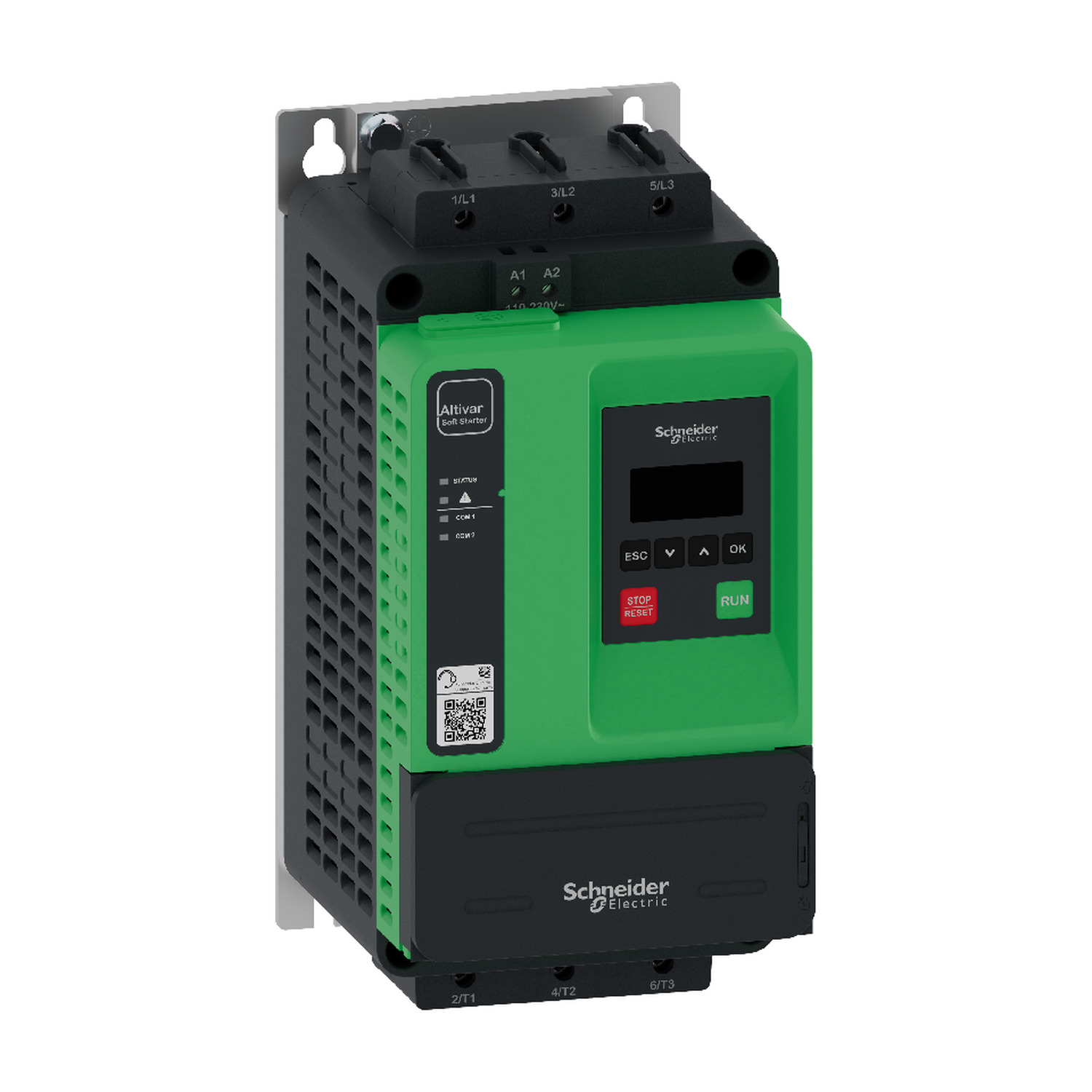 Schneider Schneider Electric Sanftanlasser Ats430, 32A, 208 Bis 600V ATS430D32S6