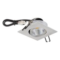 EVN Lichttechnik P-LED Deckeneinbauleuchte 3000K 350mA quad alu PC24061402