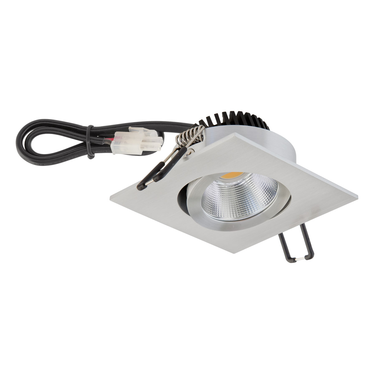 EVN Lichttechnik P-LED Deckeneinbauleuchte 3000K 350mA quad alu PC24061402