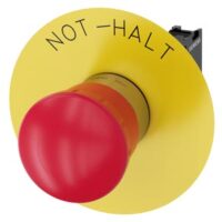 Siemens Dig Industr. Not-Halt-Pilzdrucktaster Not-Halt 3SU1150-1HB20-1CH0
