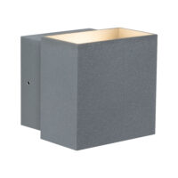 PAULMANN LED-Up/Down Leuchte 6W 2700K grau Cybo 180.02 400lm Konverter