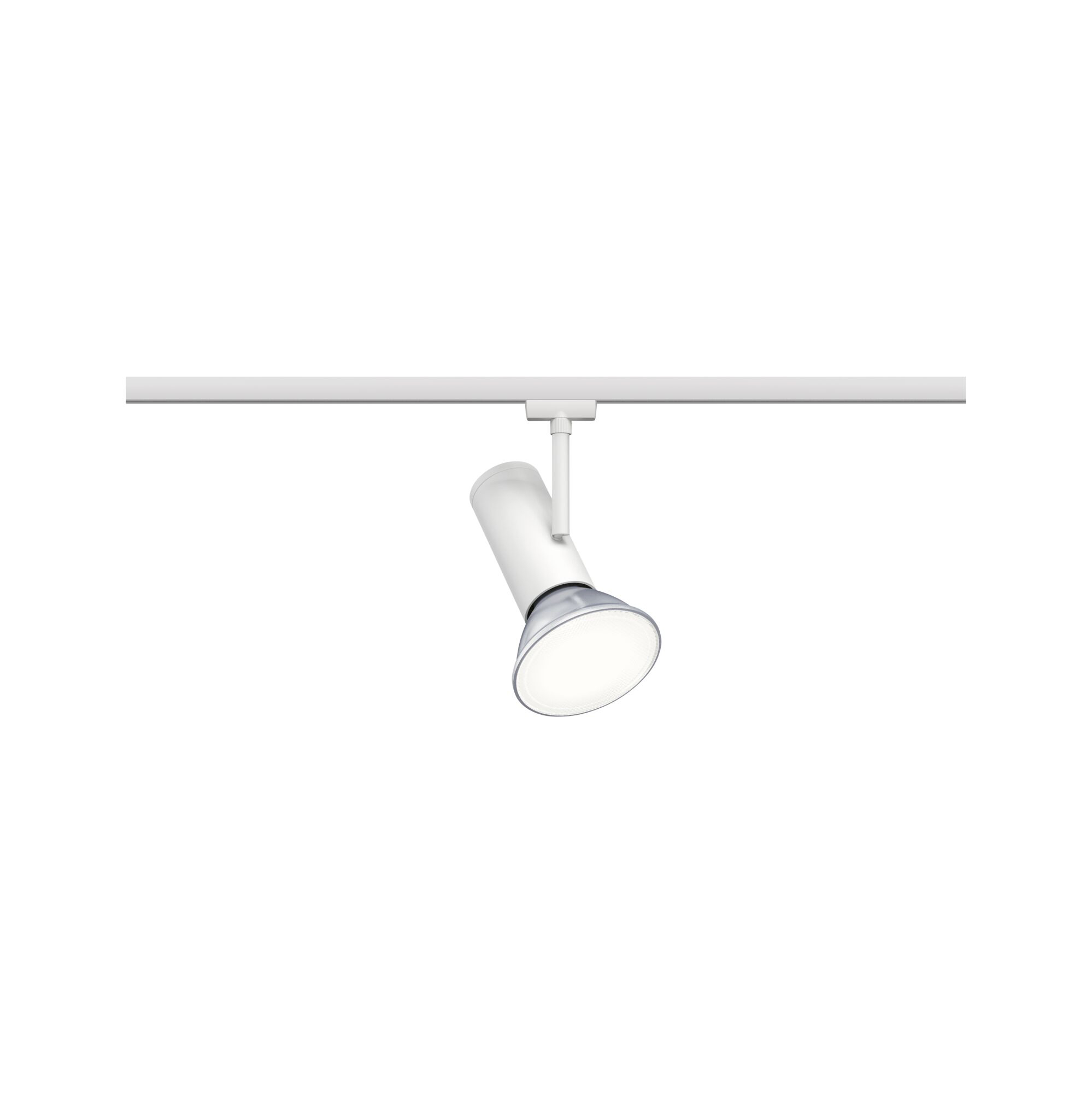 Paulmann PAULMANN Schienenstrahler 50W HV weiß E27 969.78 weiß matt Aluminium IP20 3Ph