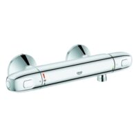 GROHE Thermostat-Brausebatterie Grohther 34814_3 Wandmontage eigensicher chrom