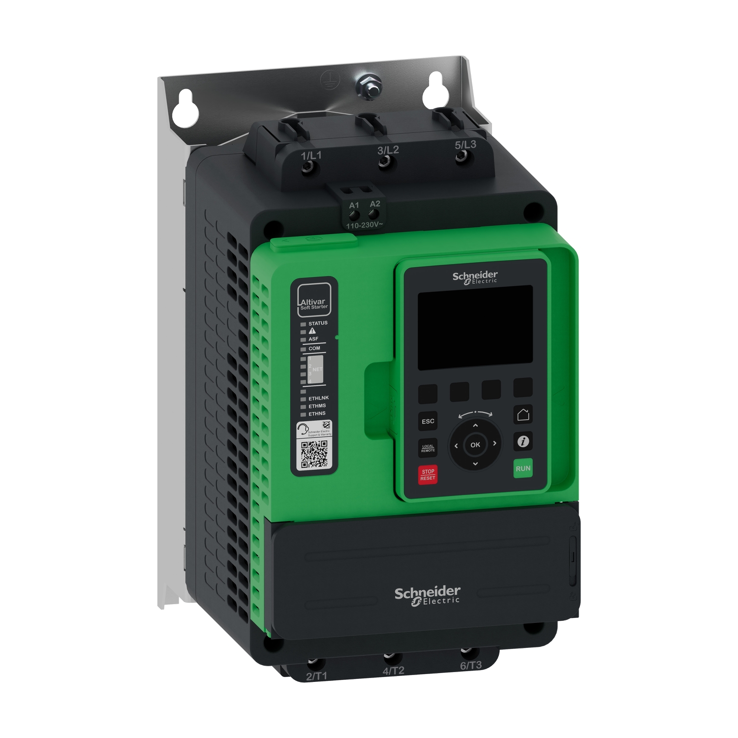 Schneider Schneider Electric Sanftanlasser Ats490, 47A, 208 Bis 690V ATS490D47Y