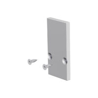 EVN Lichttechnik Aluminium-End-Abschlussplatte eloxiert APWB EAP