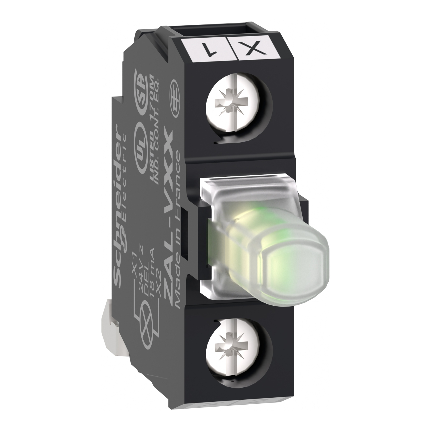 Schneider Schneider Electric Lampenfassungsmodul 24V weiß ZALVB1