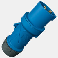 MENNEKES CEE-Stecker 3p 16A IP54 230V/bl Xtra 13502 6h Schraubkl Kunststoff