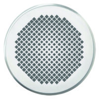 VAILLANT Design Abdeckblende rund Durchmesser 125 mm Square Edelstahl