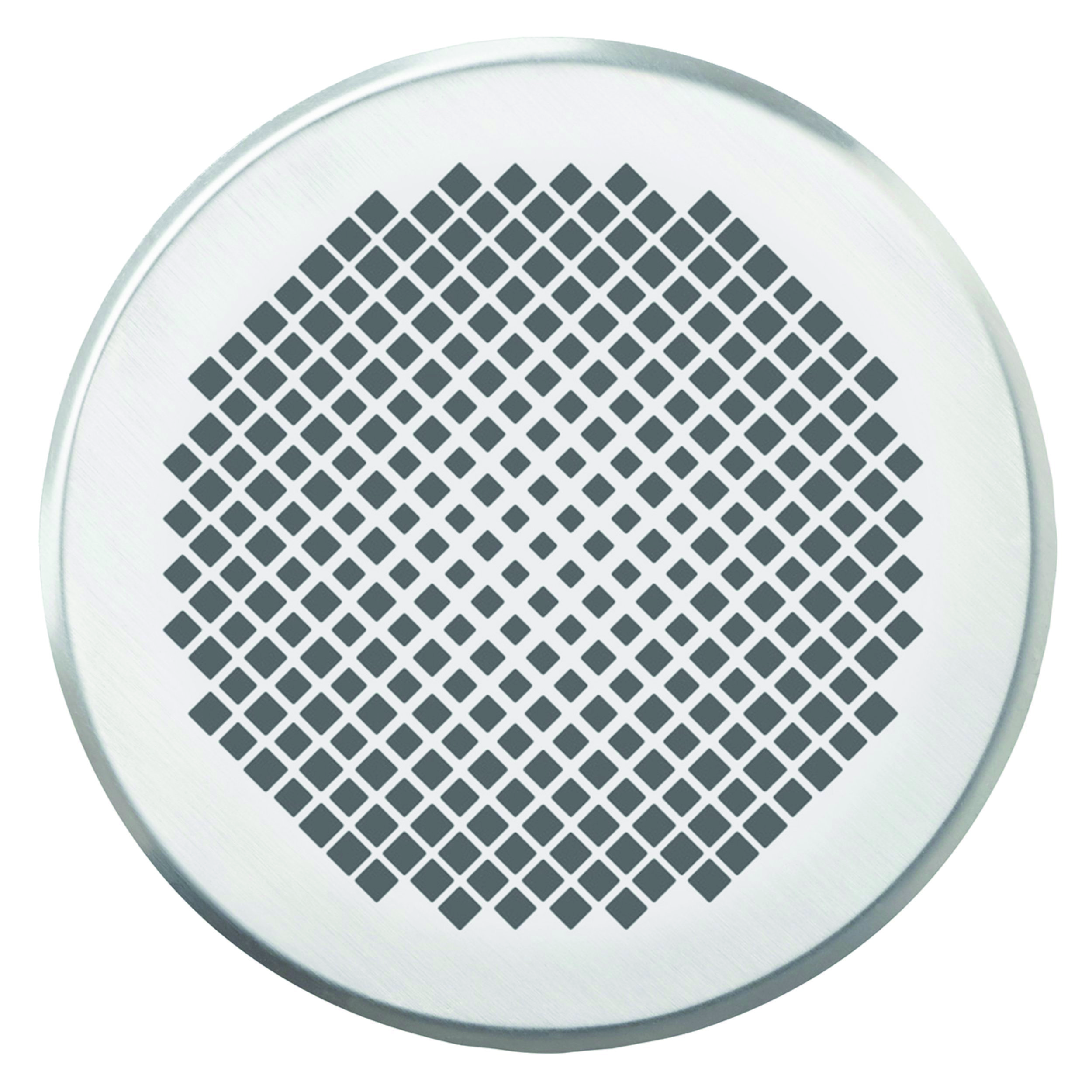 VAILLANT Design Abdeckblende rund Durchmesser 125 mm Square Edelstahl