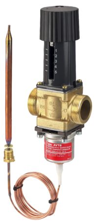 DANFOSS Temperaturregler AVTB 15 Rp1/2, Innengewinde, 30-100 C, Kvs 1,9