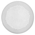 VAILLANT Zu-/Abluftgitter rund 125 mm Rundloch weiß