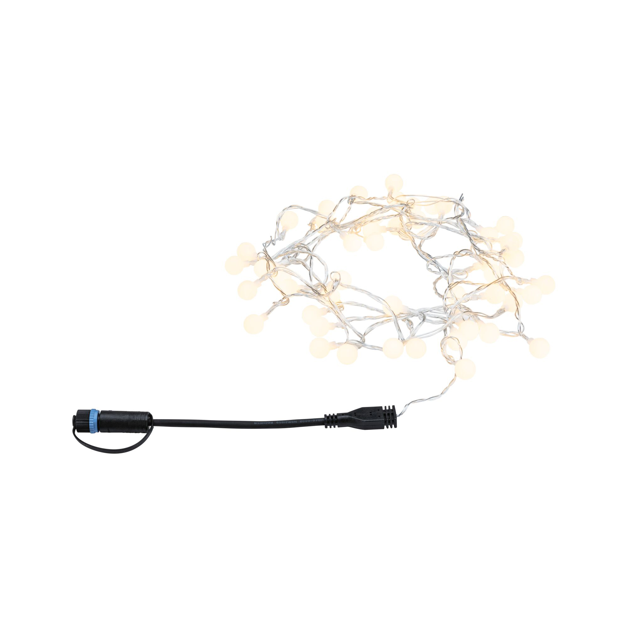 Paulmann PAULMANN LED-Lichterkette weiß 48LP IP44 Plug &amp; Shine 945.58 5m