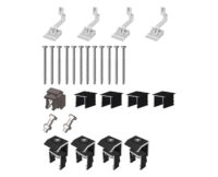 VAILLANT Schrägdach-Set, Basis für Montage 1 x VPV P, Rahmen schwarz