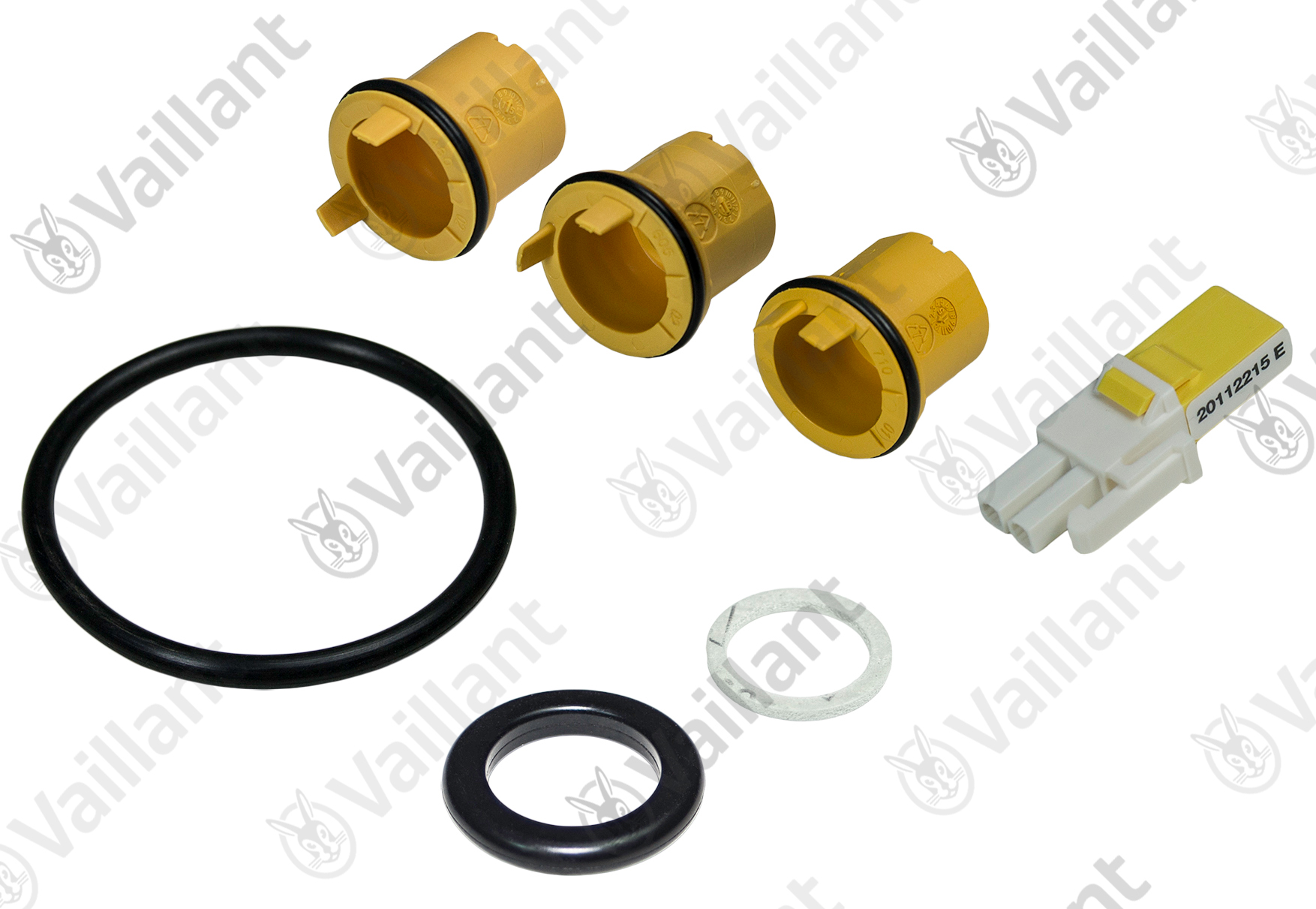 Vordüse + Kodierstecker (gelb) Vaillant-Nr. 0020135126