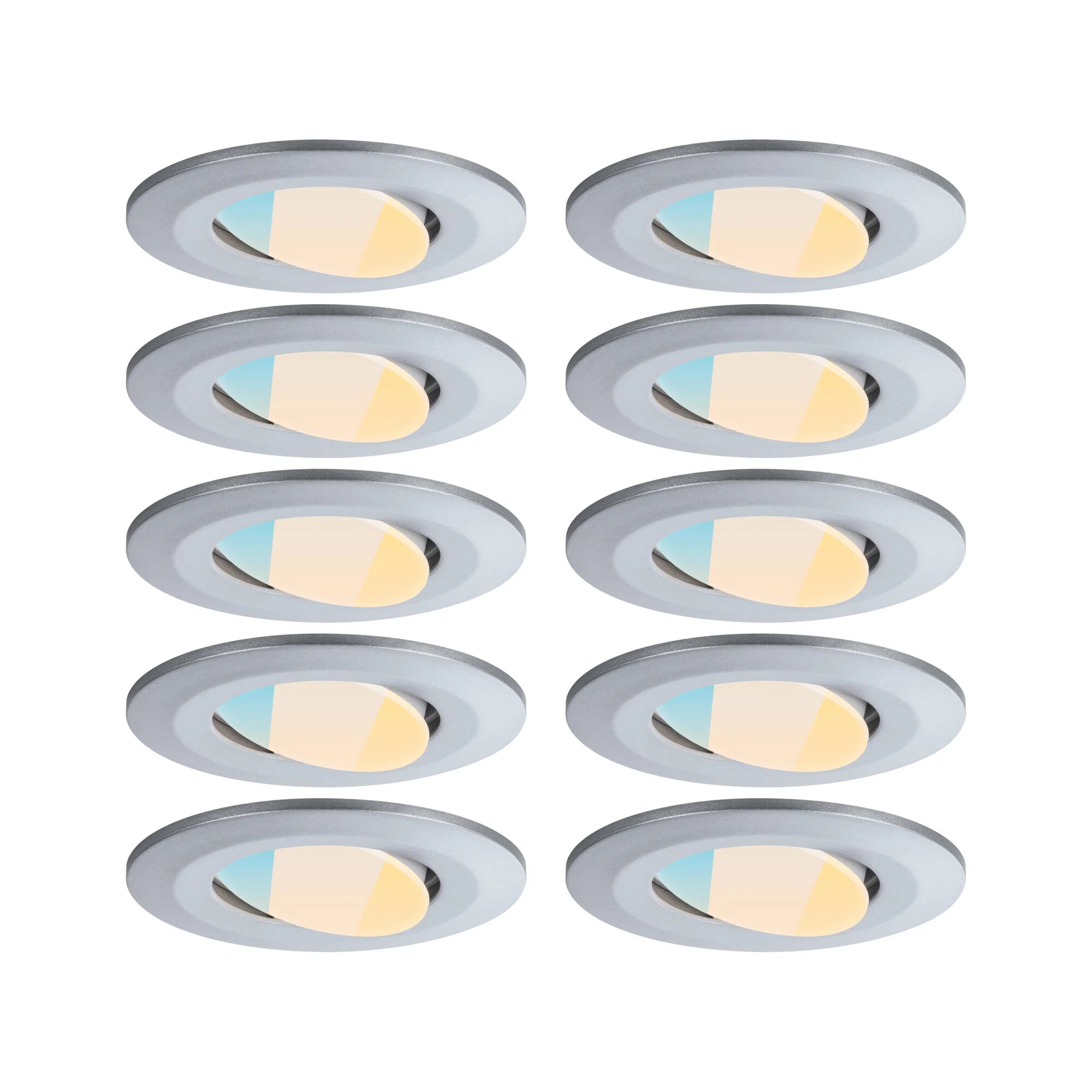 Paulmann PAULMANN LED-Einbaustrahler 50W Konverter chr Calla 98199 10LEDs 3000-6500K weiß 4300lm