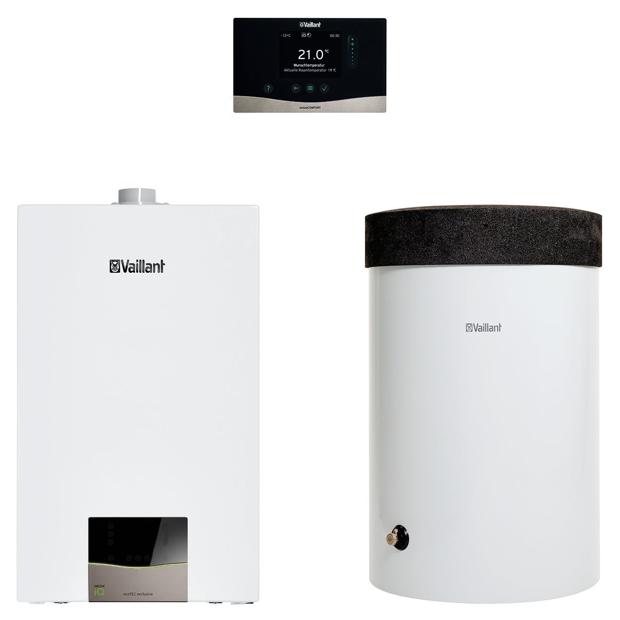 VAILLANT Paket 1.64/3 ecoTEC exclusive VC 20 CS/1-7, VRC 720/3,VIH R 200/6 H