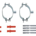 Befestigungsschellen DN 16 (4) für Solar-Flexrohr 2 in 1 DN 16