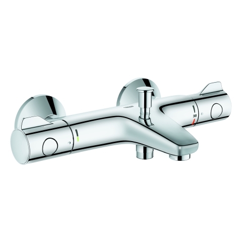 Thermostat-Wannenbatterie Grohtherm 800 34567 Wandmontage eigensicher chrom