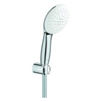 GROHE Wandhalterset Tempesta 110 27799_3 2 Strahl Schlauch 1250mm WS+ chrom