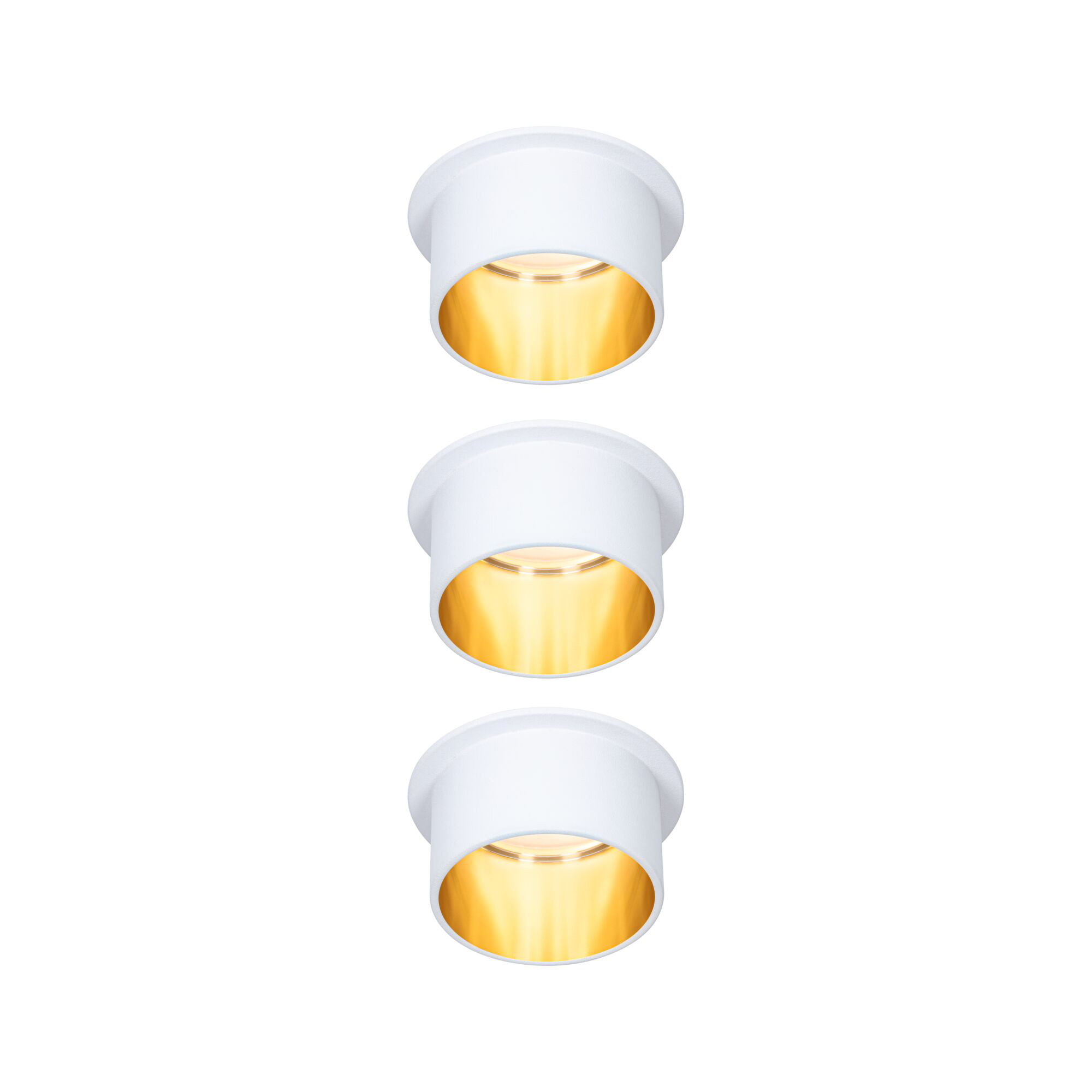 Paulmann PAULMANN LED-Einbaustrahler 18W Konverter weiß Gil Coin 933.81 3LEDs 2700K weiß 470lm weiß