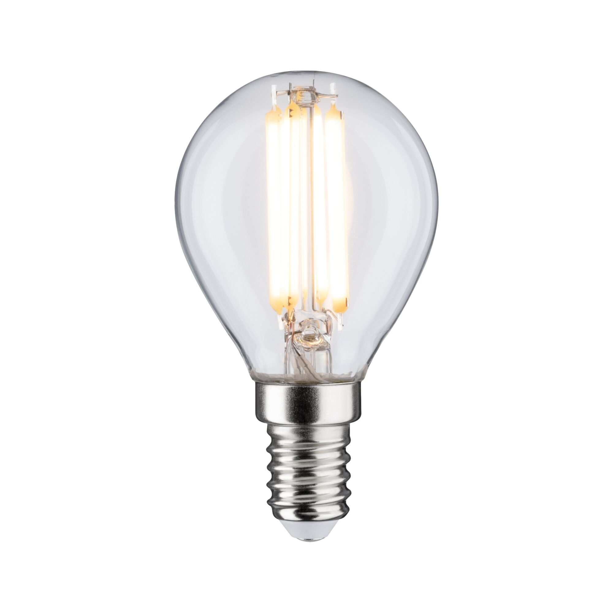 Paulmann PAULMANN LED-Kugellampe FM E14 5,9W weiß D 290.73 2700K 806lm kl dimmbar AC Ø45x80mm