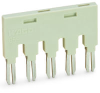 WAGO GmbH & Co. KG Brücker für Brückungsschacht 5-fach, rot 859-405/000-005