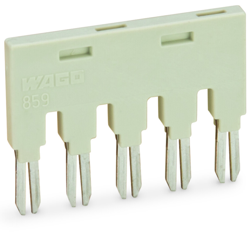 WAGO GmbH &amp; Co. KG Brücker für Brückungsschacht 5-fach, rot 859-405/000-005