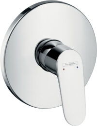 Brausenmischer Unterputz Focus Fertigset chrom