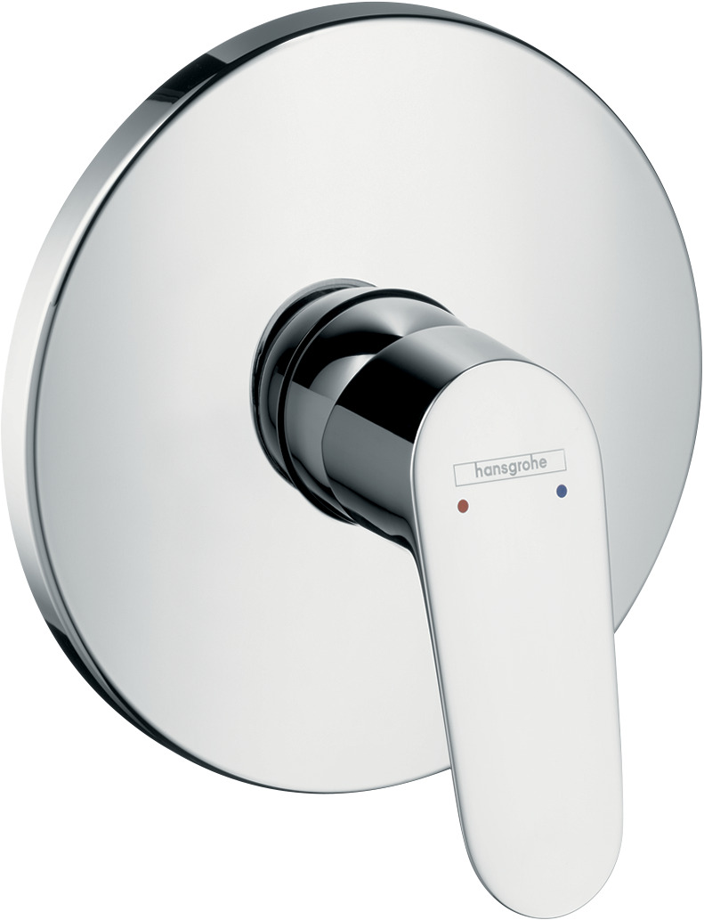 Brausenmischer Unterputz Focus Fertigset chrom