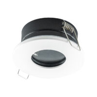 EVN Lichttechnik NV-Einbauring rund GX5,3 starr, IP65, weiß 650001