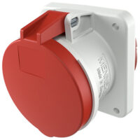 MENNEKES CEE-Anbausteckdose 5p 63A 6h 1252A 400V/rt IP44 Schraubkl ger Kunststoff