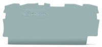 WAGO GmbH & Co. KG Abschlussplatte grau 2000-1491