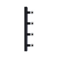 PAULMANN LED-Spiegelleuchte 40W schwarz Regula 800.99