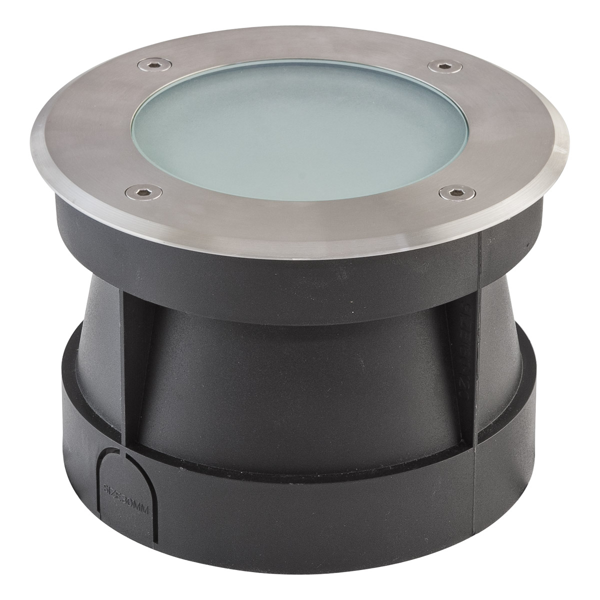 EVN Lichttechnik LED-Bodeneinbauleuchte 3000K 230V IP67 PC67101202 Edelstahl